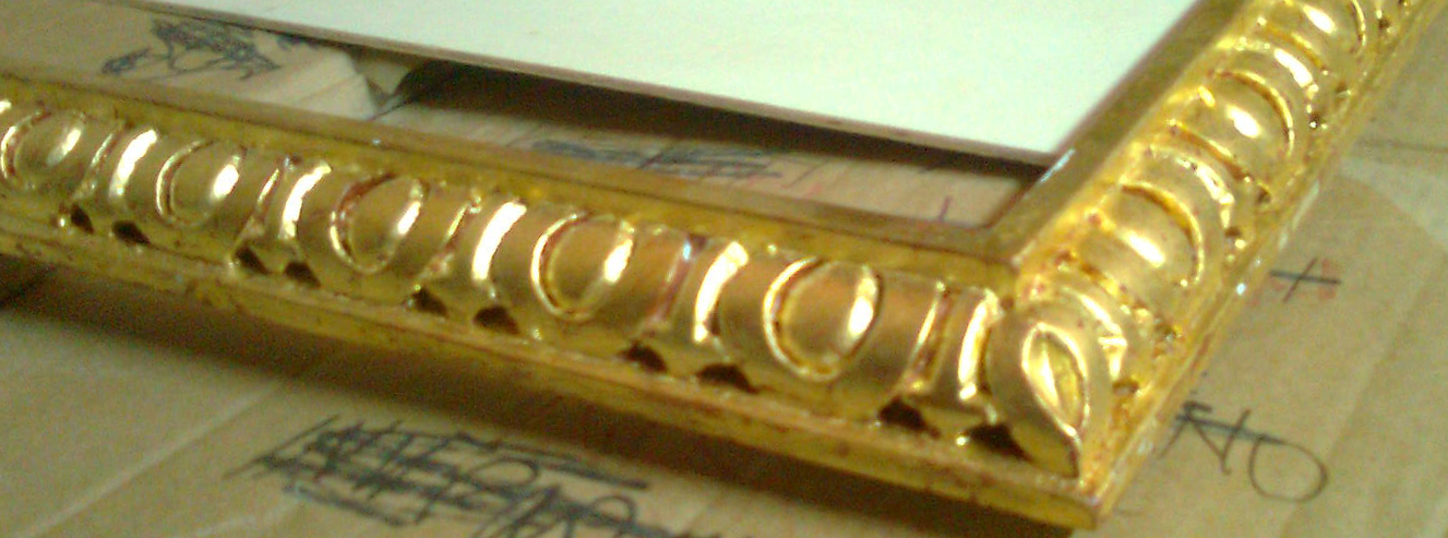 Replica Marco neoclasico tallado